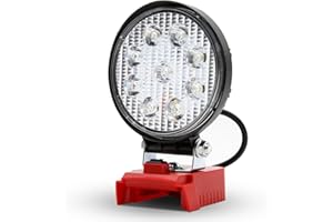 POWTREE M18 do Milwaukee akumulator reflektor lampa robocza Milwaukee 18 V akumulator litowo-jonowy M18 48-11-1840 48-11-1828 48-11-1820 48-11-1815 48-11-1850