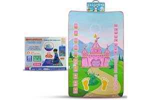 AY YELDIZ Tapis de prière électronique épais Pliable Musulman éducatif Islamique , Tapis d'enseignement interactif avec Guide d'étape de culte pour Enfants Cadeaux du Ramadan ou de l'Aid