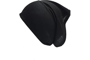 SHOES LANE New Pack of 3 Tube Assorted Colour Under Hijab Tube Bonnet Cap Head Cover