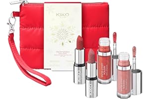 ‎KIKO MILANO KIKO Milano Snow-Kissed Holiday Never Without You Mini Lips Gift Set, Geschenkset: 2 Matte Lippenstifte Und 2 Lipglosse