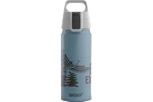 ‎SIGG SIGG - Alu Trinkflasche Kinder - WMB ONE - Made in Switzerland - Für Kohlensäurehaltige Getränke Geeignet - Auslaufsicher - Federleicht - BPA-frei - ClimatePartner Zertifiziert - Sport & Schule - 0,6L