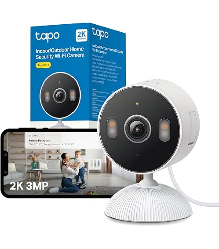 TP-Link Tapo C425 Security Camera, Outdoor, Indoor, Magnet, WiFi