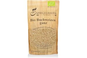 ‎BÄCKEREI SPIEGELHAUER Bio Bäckerei Spiegelhauer Bio Buchweizen 1 kg - geschält glutenfrei aus Europa keimfähig Buchweizensamen Microgreens