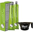 Bbcos Hair Pro KeratinColor Zero Ammonia + Keratin Permanent Hair Color Long-lasting Hair Dye | 100 ml Pack of 2 Tubes With Color Mixing Bowl