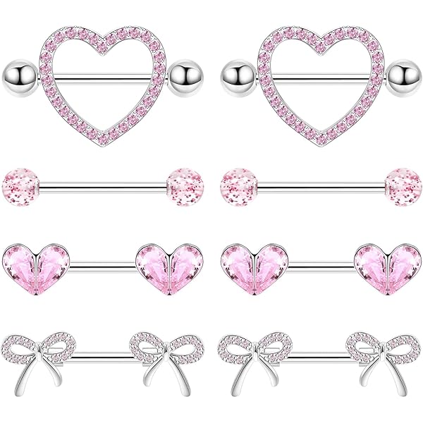 nep tepelpiercings - tepelringen niet-piercing