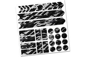 AlphaShield K099 K100 - Pellicola protettiva per telaio in carbonio, per mountain bike, BMX