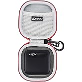 RLSOCO Funda para Crucial X9/X10 Pro /X9 Pro/X10/X6 1TB/2TB/4TB /6TB/8TB SSD Portátil & para Crucial X9 Pro 1TB/2TB/4TB para