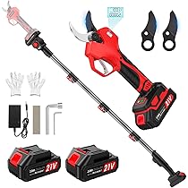 Sécateur à Batterie Sans Fil,Sécateur Électrique Sans Fil,Diamètre De