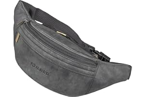 STILORD 'Marquez' Marsupio Cintura Pelle deale Cross-Body Tracolla Vintage Uomo Donna Borsello da Cintura Elegante Zainetto Monospalla Vera Pella