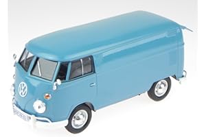 VW T1 Furgone blu modello auto 79342 Motormax 1:24