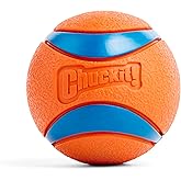 Chuckit! Ultra Ball (Large) - S&uuml;per Zıplama ve Suda Y&uuml;zme &Ouml;zelliklerine Sahip, Dayanıklı ve Uzun &Ouml;m&uuml;rl&uuml; Doğal Kau&ccedil;uk K&ouml;pek To