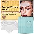 AUSLKA 24PCS Forehead Wrinkle Patches - Forehead Wrinkles treatment - Anti Wrinkle Patches,Facial Patches - Face Tape for Wrinkles - Smoothing, Moisturizing forehead & between eyes