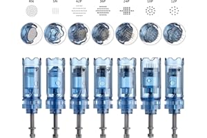 STIGMA Dr.pen 42Pin Micro-Aiguilles Dermapen Aiguilles de Rechange pour Stylo Derma Electrique A9 pour le Rajeunissement de la Peau des Rides Anti-âge, 10 pièces/paquet