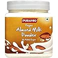 PURAMIO Almond (Vegan) Milk Powder [No Added Sugar], 300g