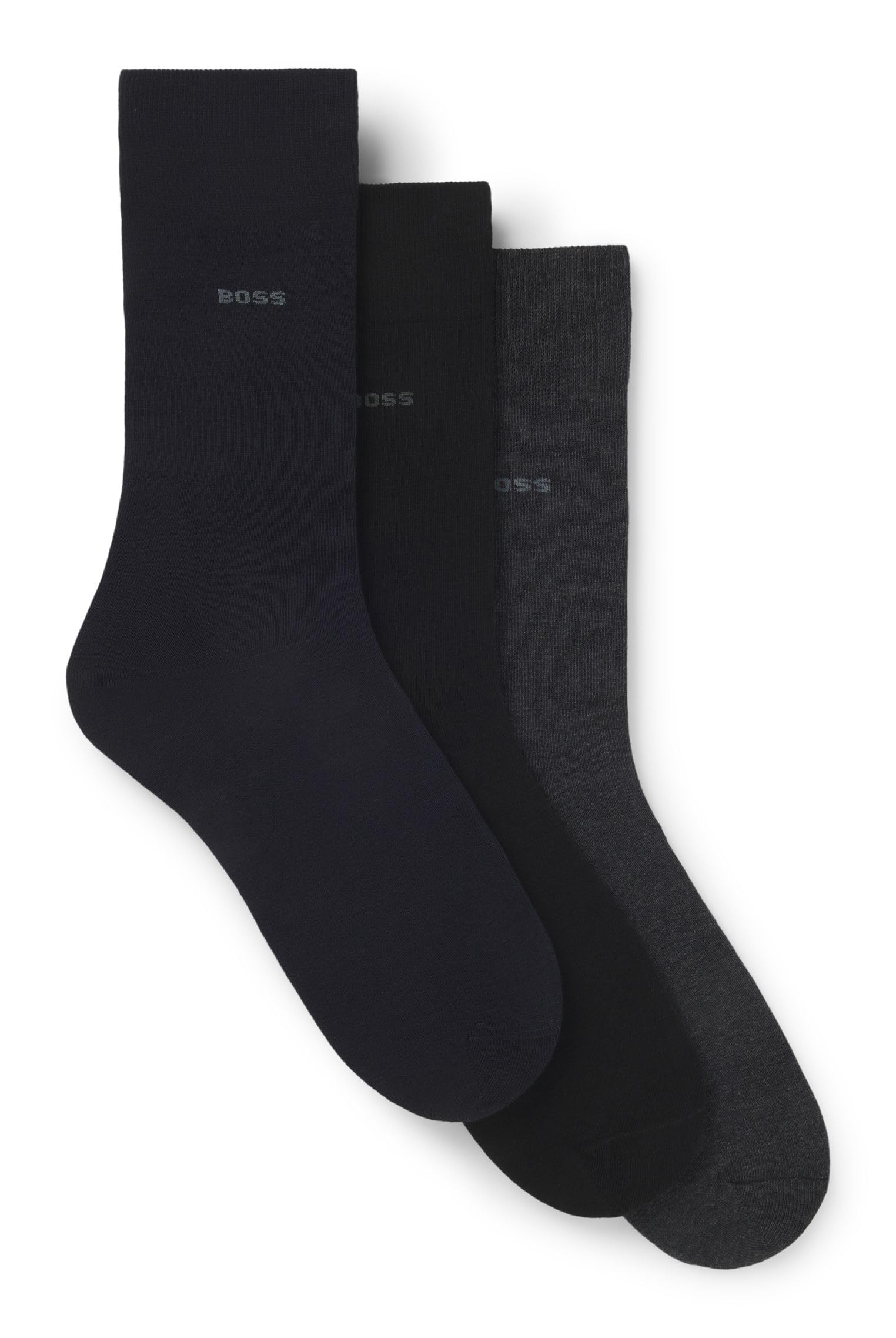Jack & Jones Men 3-Pack Cotton Fipo Noos Socks, In Black, Size: One Size: Buy Online at Best Price in UAE - Amazon.ae 6
