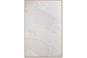 DekoArte - Quadri moderni soggiorno in rilievo BRISA 60x90 cm - Quadri con cornice colore legno incluso