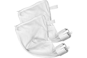 fllyingu Nettoyeur Piscine, 2pcs Sacs Tout Usage Polaris pour Polaris 360, 380 Pool Cleaner, Sac Filtre Nettoyeur Piscine avec Fermeture À Glissière Sac Nettoyage Piscine Polaris
