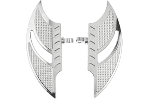 HDBUBALUS Repose-pieds pour moto Harley Touring Electra Glide Road Glide Road King Dyna Sportster