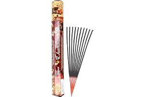 Tulasi Agarbati Hexagon Large Chandan Incense Sticks, Assorted