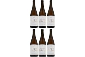 Hobsons Oldfields Artisian Craft Applefresco Cider - Sparkling Discovery English Worcestershire Cider - 6 x 750ml Bottle Case - 6% ABV - (Gluten Free)