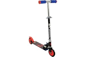 MARVEL Monopattino a 2 ruote licenza Spiderman con telaio in metallo e manubrio pieghevole e regolabile