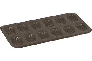 Gobel 395 x 200 mm non-stick 12-håls Madeleine tenn