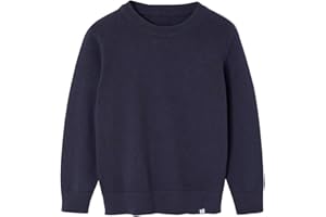 VERTBAUDET Pull Basique Col Rond Manches Longues Garçon