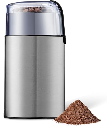 YASTA Macinacaffè Elettrico 400W - Macina Spezie, Legumi E Caffè In Secondi - Foto 7