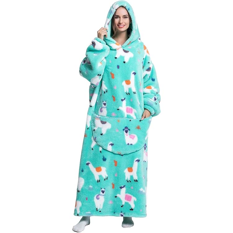 Pyjama LF810 Allonger La Couverture Surdimensionnée à Capuche Avec
