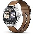Pebble Polar 1.52" HD Display, Quick Notification, Bluetooth Calling, SpO2 Monitoring, Heart Rate Monitoring, Sleep Monitoring, Multi Sports Modes, Multiple Faces, AI Voice Assistant- Mocha Brown