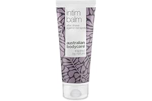 Australian Bodycare Intim Balm, 100ml | Odżywczy balsam po goleniu do okolic intymnych | Zapobiega zaczerwienieniu, wrastaniu włosków, podrażnieniom po goleniu | Z 100% Olejkiem z Drzewa Herbacianego
