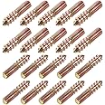 uxcell 20Pcs M6x29mm Hanger Bolt Double Headed Bolt Self-Tapping Screw for Furniture