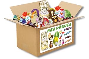 PRO DISTRI Assortiment de chocolats de Pâques - Kinder Schokobons, Célébrations, moulages et oeufs de Pâques - 850 grs - Idéal pour la chasse aux oeufs