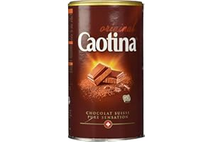 Caotina Original Cacao in Polvere con Cioccolata Svizzera, Bevande Calde, 2 x 500g