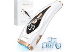 ‎HIKYSKIN Hikyskin IPL Geräte Haarentfernung Laser - Genießen Sie ein schmerzfreies Epiliererlebnis, IPL Haarentfernungsgerät mit 3 HR/SC/RA-Funktionen, 9 Energiestufen und 2 Modi, für Körper & Gesicht