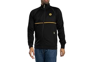 Sergio Tacchini Men's New Catania Track Jacket, Black