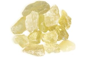 ORIENTREA 500 gramów naturalnych kamieni cytrynowych, surowy kryształ cytrynowy do uzdatniania wody, kamienie lecznicze, kamienie wodne