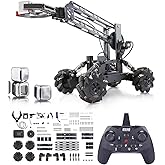 Roboter Bausatz, Roboter Spielzeug, Experimente für Kinder ab 8, 2 in 1 Roboterarm Auto mit Elektronischer Programmierung und