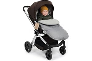 TOTSY BABY Sacco passeggino invernale nanna 90x45 cm - coprigambe universale neonato termico per cybex yoyo e altri passeggini perfetto per ragazzi e ragazze Galassia