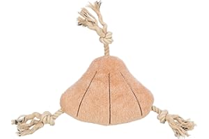 TRIXIE Be Nordic Plüschtiere für Hunde Muschel Stine – maritimes Kuscheltier für Hunde zum Spielen und Kuscheln – robust & langlebig – aus Plüsch/Tau - 36047