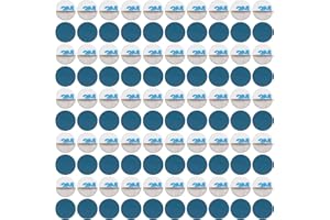 CJMUQHEHH 100 PCS Metal Plates for Tonie Figures, Self Adhesive Base for Magnets, Stainless Steel Metal Discs, Tonie Figure Accessories, Suitable for Tonie Dolls, Refrigerator Magnets, Bubble Matte, 20mm