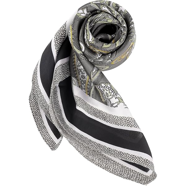 DAMILY Bandana Set 2 Stück - Satin Kopftücher 70x Produktbild-Vorschau 2