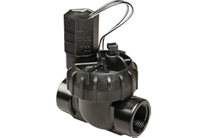 Rain Bird 100-JTV JAR top, 1 inch I.G. solenoid valve, black, 14 x 10 x 7 cm