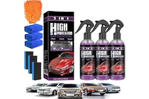 Oveallgo Curvefit Spray Anti-Rayures pour Voiture, 3 en 1 Curvefit Spray Nano Anti Rayures, 100ml /30ml Spray Anti Rayure Verre Liquide pour Voiture Brillance & Protection Longue Duré(3pc)
