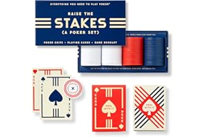 BRASS MONKEY Raise the Stakes Poker Game Set