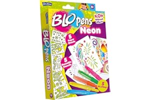 John Adams | BLOPENS® Neon: Blow neon airbrush effects | Arts & crafts | Ages 4+