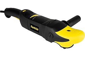 FARECLA Farécla G Plus Elektrische Rotationspoliermaschine (GPT003) – Leichte Rotationspoliermaschine, 700–2500 U/min, M14-Spindel, vibrationsarm, 5 m Kabel, 15,2 cm Rückenplatte, ideal für Profis, 2 Jahre