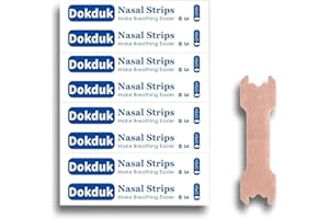 PERGOODS 60 pezzi Cerotti Nasali -Large,Cerotti Nasali Antirussamento per un sonno migliore 66x19mm