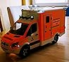 Véhicule d'intervention de la police MB Sprinter 1/16 Bruder : King