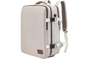 VMIKIV Mochila Viaje Cabina Avion Equipaje de Mano Mochila Portatil 15,6 Pulgadas Mochila de Maleta 41x28x17 Mochila para Trabajo Colegio